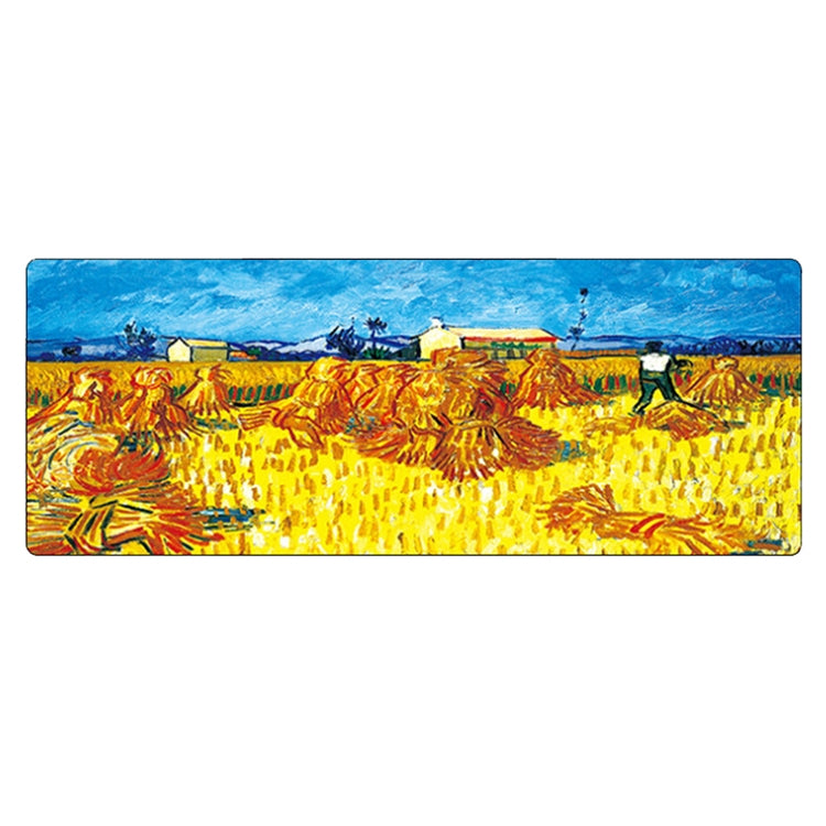300x800x5mm Locked Am002 Large Oil Painting Desk Rubber Mouse Pad(Scarecrow) by buy2fix