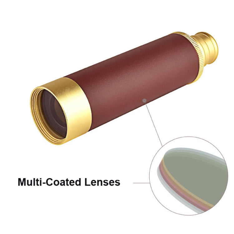 25x32 Pirate High Power Monocular Pocket Telescope,Style: Standard by buy2fix