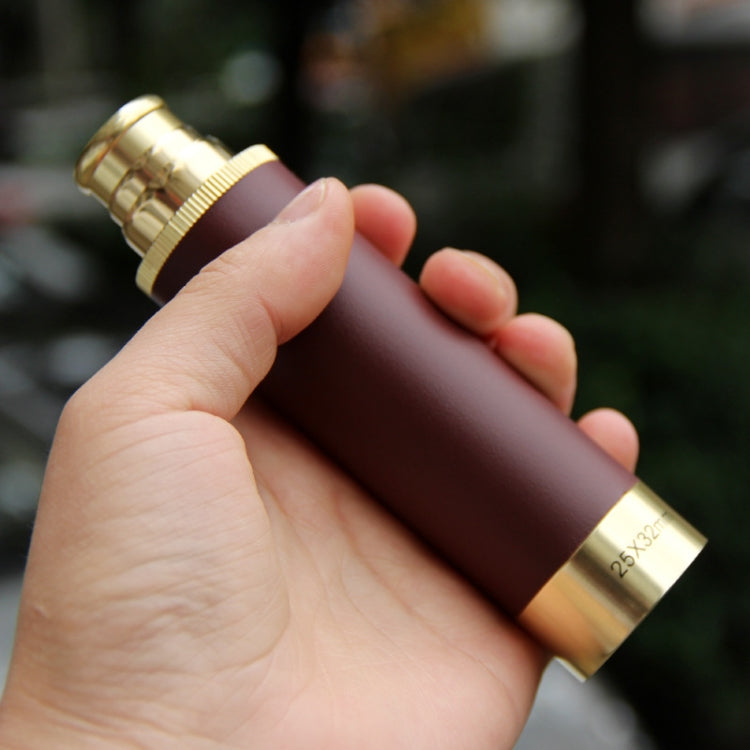 25x32 Pirate High Power Monocular Pocket Telescope,Style: Standard by buy2fix