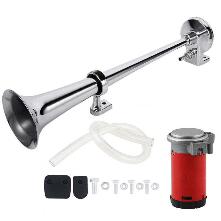 450mm Universal 17-Inch 150dB Loud Car Air Speaker(12V Red Motor) - Car Amplifiers by buy2fix | Online Shopping UK | buy2fix
