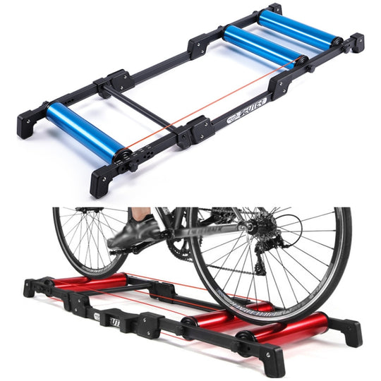 DEUTER GT-03 Adjustable Bicycle Roller Cycling Training Station(Blue)