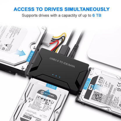 USB3.0 To SATA / IDE Easy Drive Cable External Hard Disk Adapter, Specification: AU Plug by buy2fix
