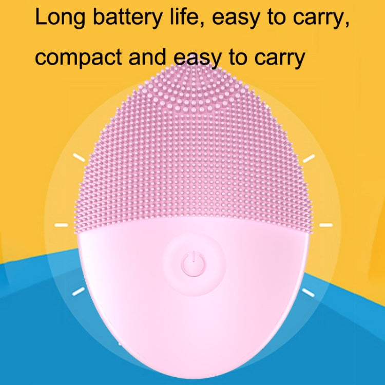 Mini Silicone Cleansing Instrument Washing Face Brush(Blue) - Cleanser by buy2fix | Online Shopping UK | buy2fix