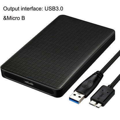 E39 2.5 Inch USB3.0 SATA Mobile Hard Disk Box(Black) by buy2fix