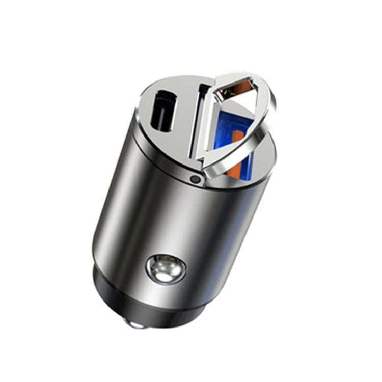 Car Fast Charge One Drag Two Cigarette Conversion Plugs, Model: PD+PD(Tarnish) - Car Charger by buy2fix | Online Shopping UK | buy2fix