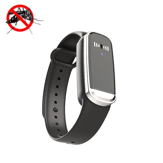 M70 Ultrasonic Mosquito Repellent Bracelet Outdoor Mosquito Repellent(Black)