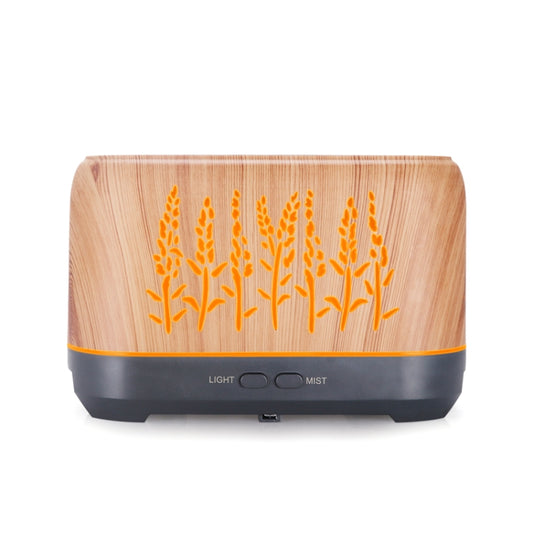 YX-1690 Wood Grain Aroma Diffuser Hollow Flame Humidifier(Shallow Wooden Grain) - Air Purifiers & Accessories by buy2fix | Online Shopping UK | buy2fix
