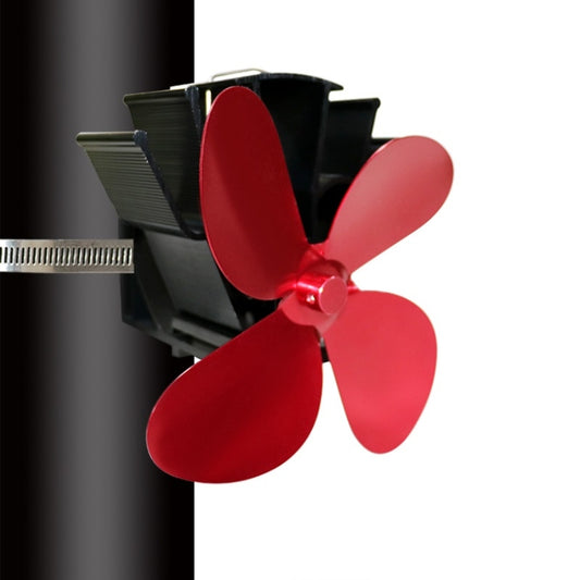 YL603 Thermodynamic Magnetless Wall Mounted Fireplace Fan(Red) - Fireplace Fan by buy2fix | Online Shopping UK | buy2fix