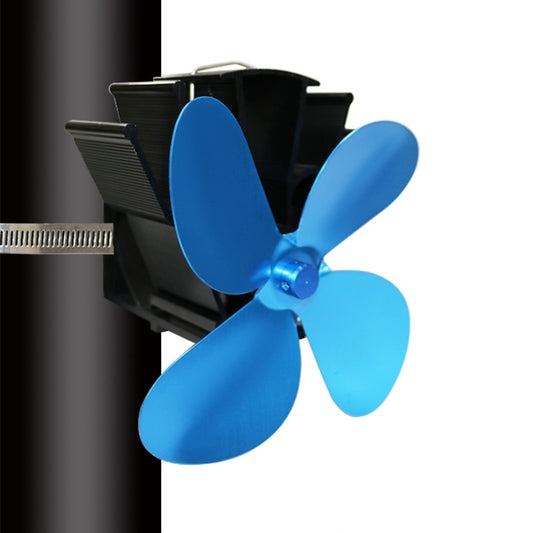 YL603 Thermodynamic Magnetless Wall Mounted Fireplace Fan(Blue) - Fireplace Fan by buy2fix | Online Shopping UK | buy2fix