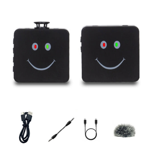 Outdoor Short Video Shooting Noise Reduction Radio Lavalier Microphone Without Bluetooth - Microphone by buy2fix | Online Shopping UK | buy2fix