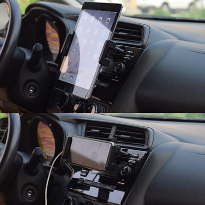 Automobiles CD Port Mobile Phone Tablet Universal Bracket, Specification: Used Within 15 inch - Universal Car Holders by buy2fix | Online Shopping UK | buy2fix