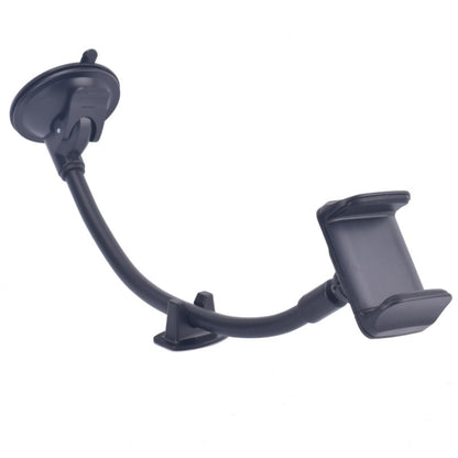 Suction Cup Long Soft Hose Windshield Car Mobile Phone Clip Bracket(Black Box Packaging) - Universal Car Holders by buy2fix | Online Shopping UK | buy2fix