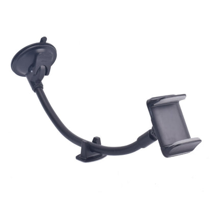 Suction Cup Long Soft Hose Windshield Car Mobile Phone Clip Bracket(Gray Box Packaging) - Universal Car Holders by buy2fix | Online Shopping UK | buy2fix
