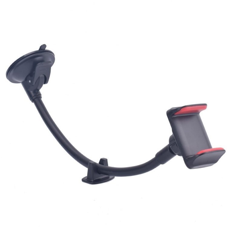 Suction Cup Long Soft Hose Windshield Car Mobile Phone Clip Bracket(Red Box Packaging) - Universal Car Holders by buy2fix | Online Shopping UK | buy2fix