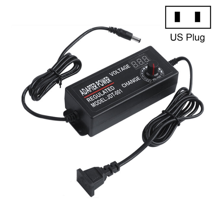 HuaZhenYuan 3-12V5A High Power Speed Regulation And Voltage Regulation Power Adapter With Monitor, Model: US Plug - AC Adapers by HuaZhenYuan | Online Shopping UK | buy2fix