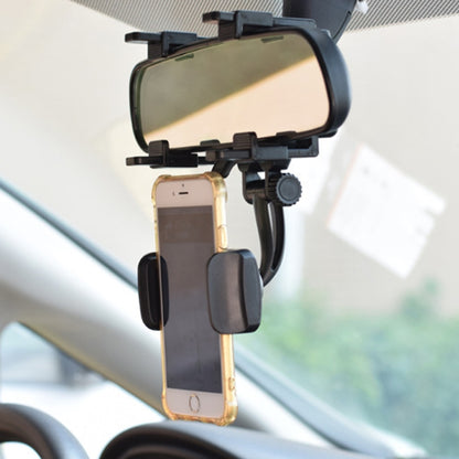 Car Rearview Mirror Universal Navigation Mobile Phone Bracket - Universal Car Holders by buy2fix | Online Shopping UK | buy2fix