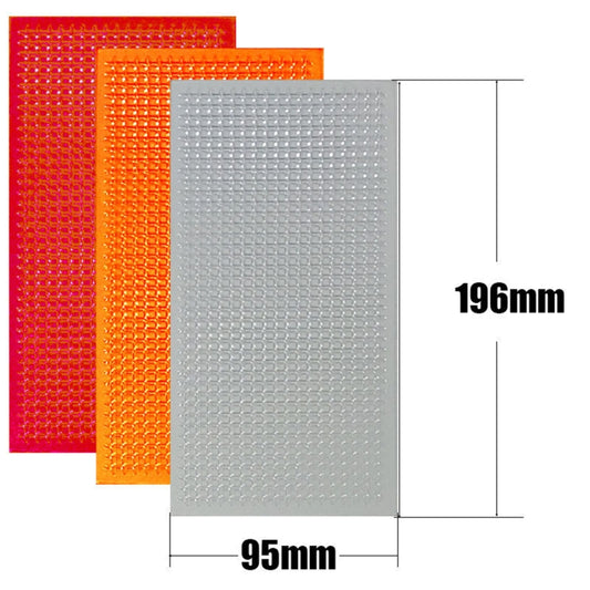 Sikeo Car Tail Light Repair Patch DIY Quick Patch Tool Package(Red+Yellow+Transparent) - Other Tools by buy2fix | Online Shopping UK | buy2fix