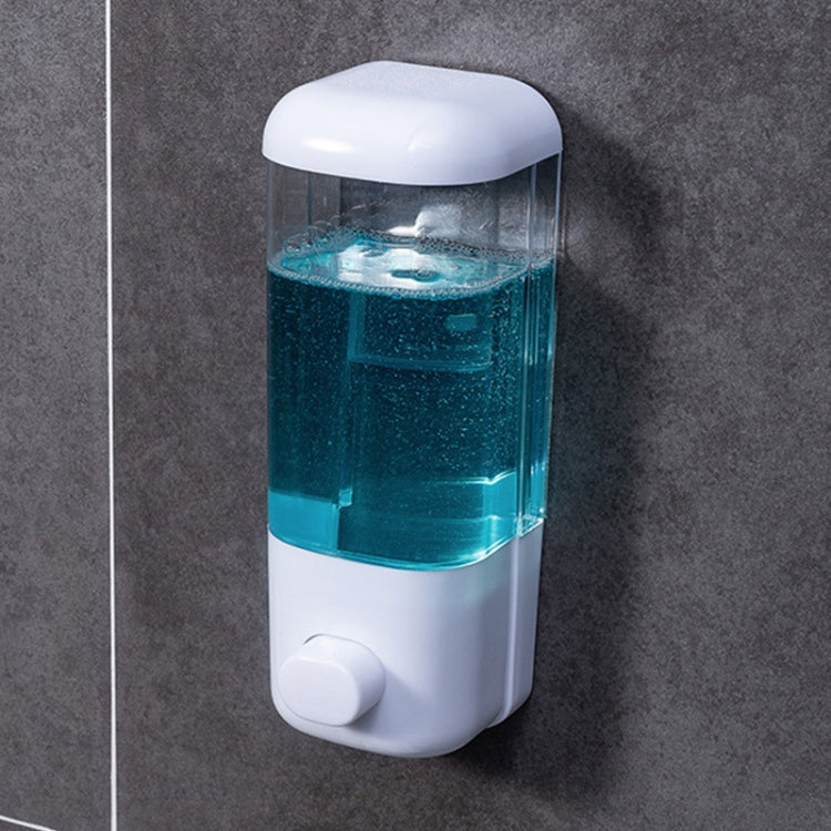 Hotel Bathroom Manual Soap Machine Wall Hanging Paste Transparent Soap, Specification: Single Head - Soap Dispenser by buy2fix | Online Shopping UK | buy2fix