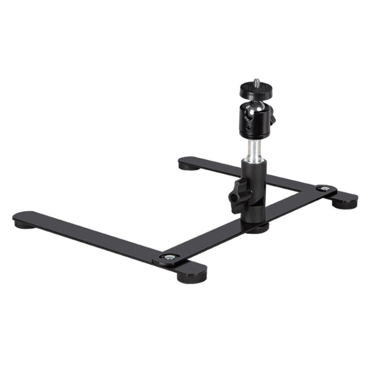 360 Degree Adjustable Metal Overhead Base Desktop Phone Holder,Style: Base+PTZ - Stand by buy2fix | Online Shopping UK | buy2fix