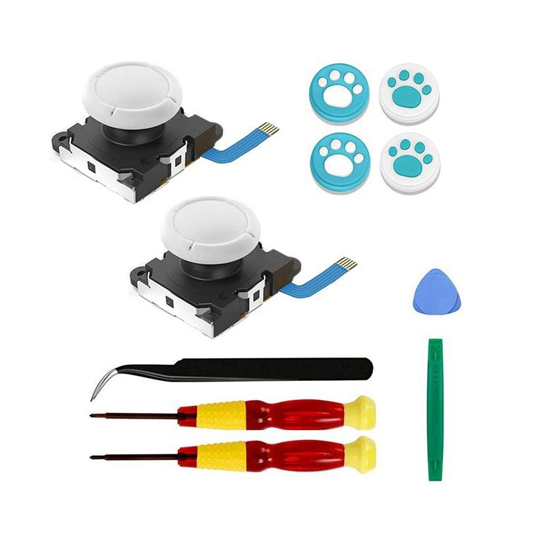 Joy-Con 3D Joystick Repair Screwdriver Set Gamepads Disassembly Tool For Nintendo Switch, Series: 11 In 1 by buy2fix