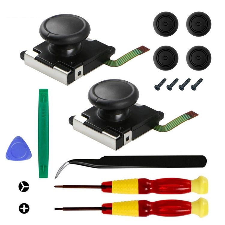 Joy-Con 3D Joystick Repair Screwdriver Set Gamepads Disassembly Tool For Nintendo Switch, Series: 15 In 1 by buy2fix