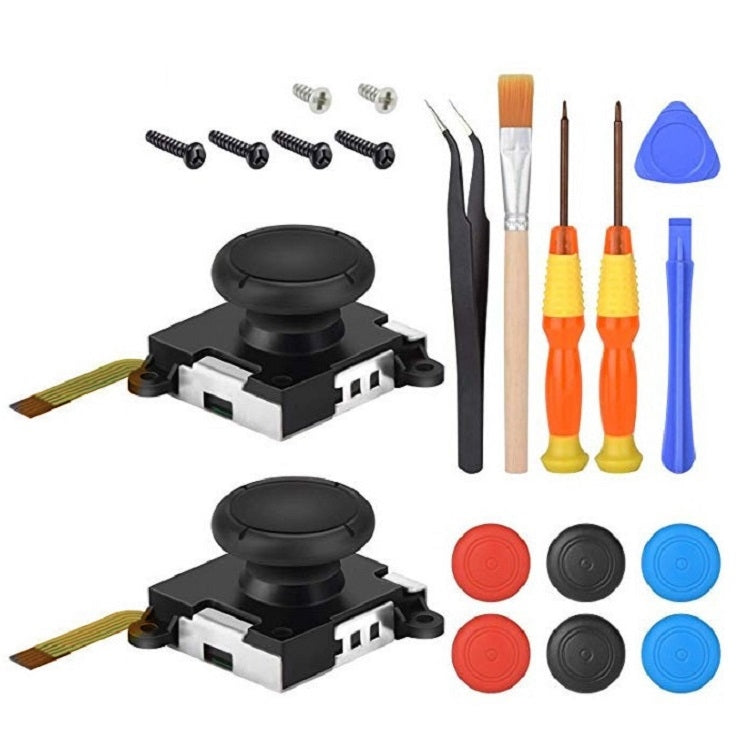 Joy-Con 3D Joystick Repair Screwdriver Set Gamepads Disassembly Tool For Nintendo Switch, Series: 20 In 1 by buy2fix