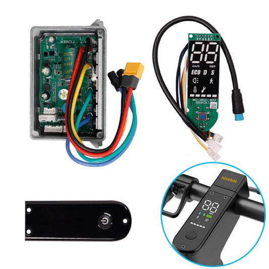 Electric Scooter Digital Display Instrument For Ninebot MAX G30(Controller+Instrument+Cover) - Accessories & Parts by buy2fix | Online Shopping UK | buy2fix