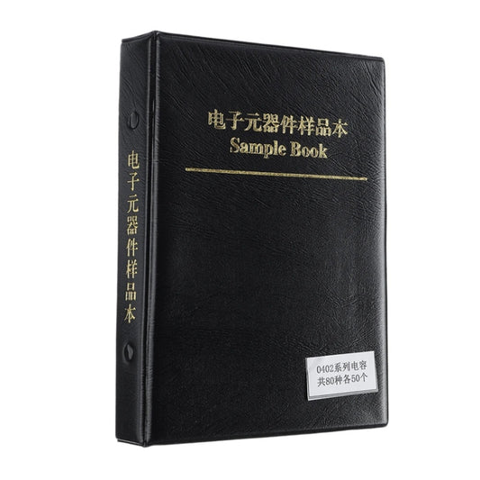 0402 SMD Capacitor Electronic Component Sample Book(80 Kinds 50 Each) - Battery & Resistance Tester by buy2fix | Online Shopping UK | buy2fix