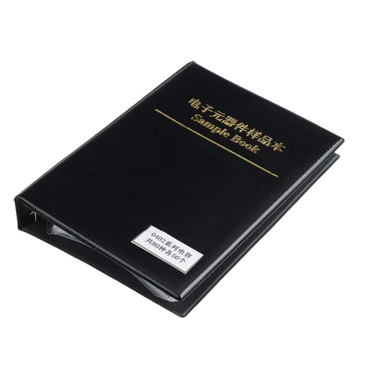 0402 SMD Capacitor Electronic Component Sample Book(80 Kinds 50 Each) - Battery & Resistance Tester by buy2fix | Online Shopping UK | buy2fix
