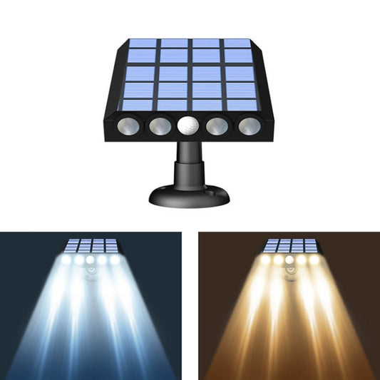LED Solar Sensing Outdoor Wall Lamp Highlight Smart Simulation Camera Road Light(Cool White 6000K) - Street Lights by buy2fix | Online Shopping UK | buy2fix