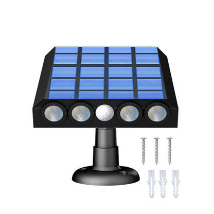 LED Solar Sensing Outdoor Wall Lamp Highlight Smart Simulation Camera Road Light(Cool White 6000K) - Street Lights by buy2fix | Online Shopping UK | buy2fix