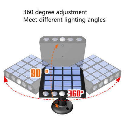 LED Solar Sensing Outdoor Wall Lamp Highlight Smart Simulation Camera Road Light(Cool White 6000K) - Street Lights by buy2fix | Online Shopping UK | buy2fix