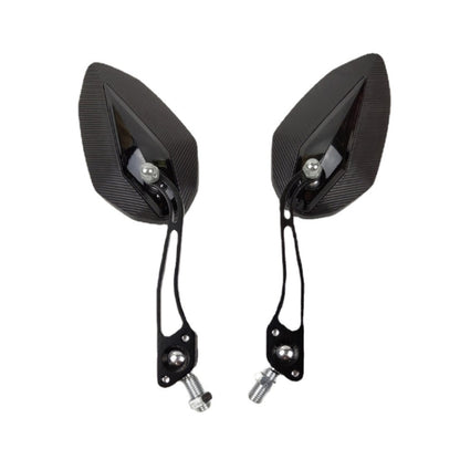 Aluminum Alloy Motorcycle Large-view Rearview Mirror Modification(Black) - Side Mirrors by buy2fix | Online Shopping UK | buy2fix