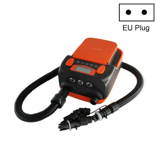STERMAY Paddle Board 16PSI LCD Display Rubber Boat Air Pump(EU Plug) - Inflatable Pump by buy2fix | Online Shopping UK | buy2fix