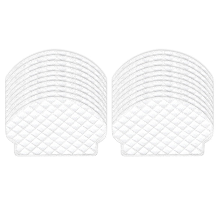 20pcs Disposable Wipes For ECOVACS OZMO 950 920 T5  DX55 DJ65 Vacuum Cleaner Accessories - For ECOVACS Accessories by buy2fix | Online Shopping UK | buy2fix