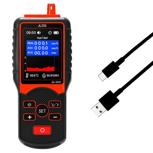 JLDG Home Lndustrial Lonizing Radiation Detector Geiger Counter(Carton Package) - Radiation Detector by buy2fix | Online Shopping UK | buy2fix