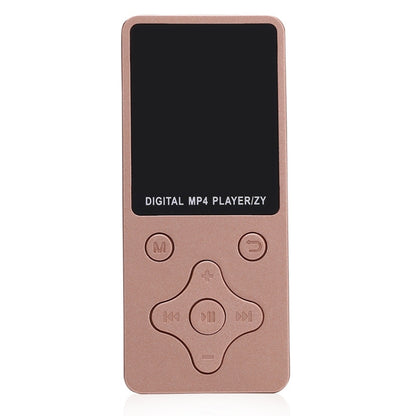 T68 Card Lossless Sound Quality Ultra-thin HD Video MP4 Player(Rose Gold) - MP4 Player by buy2fix | Online Shopping UK | buy2fix