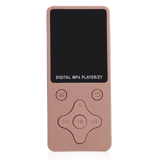 T68 Card Lossless Sound Quality Ultra-thin HD Video MP4 Player(Rose Gold) - MP4 Player by buy2fix | Online Shopping UK | buy2fix