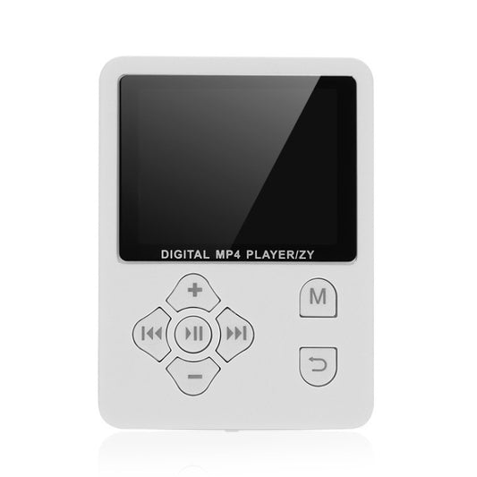 T69 Card Lyrics Synchronization Lossless Sound Quality MP4 Player, Style: Cross Button(White) - MP4 Player by buy2fix | Online Shopping UK | buy2fix