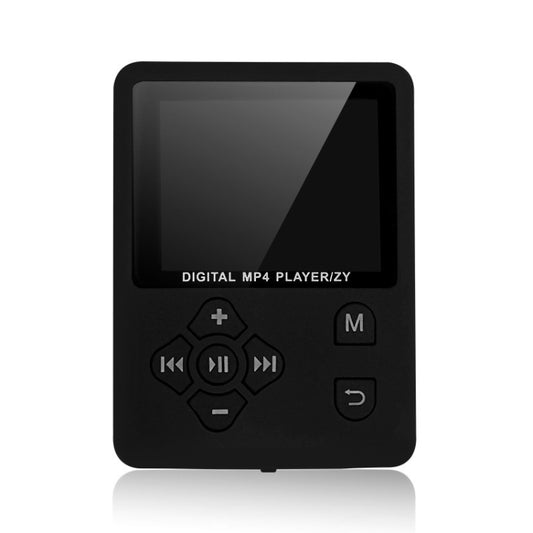 T69 Card Lyrics Synchronization Lossless Sound Quality MP4 Player, Style: Cross Button(Black) - MP4 Player by buy2fix | Online Shopping UK | buy2fix
