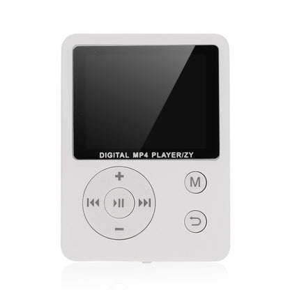 T69 Card Lyrics Synchronization Lossless Sound Quality MP4 Player, Style: Round Button(White) - MP4 Player by buy2fix | Online Shopping UK | buy2fix