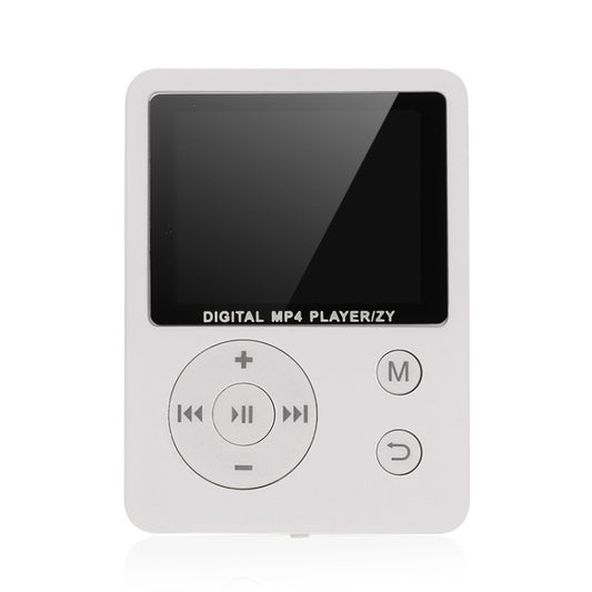 T69 Card Lyrics Synchronization Lossless Sound Quality MP4 Player, Style: Round Button(White) - MP4 Player by buy2fix | Online Shopping UK | buy2fix