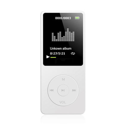 Card Ultra-thin Lossless MP4 Player With Screen(White) - MP4 Player by buy2fix | Online Shopping UK | buy2fix
