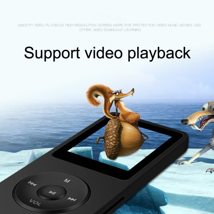 Card Ultra-thin Lossless MP4 Player With Screen(Black) - MP4 Player by buy2fix | Online Shopping UK | buy2fix