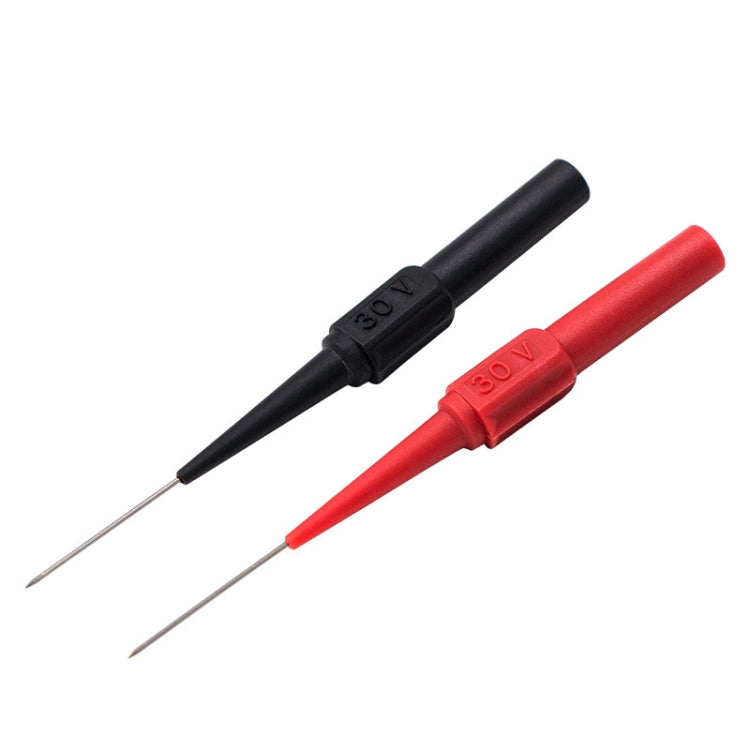 2pcs /Pair Coarse Probe Auto Repair Test Multimeter Pen, Color: Red + Black - Electronic Test by buy2fix | Online Shopping UK | buy2fix