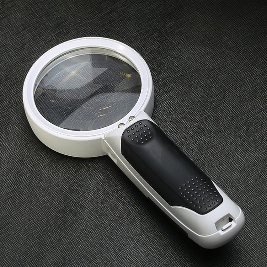 77350B Hand-Held With LED Light Reading Repair 10 Times Magnifier - Hand Held Style by buy2fix | Online Shopping UK | buy2fix