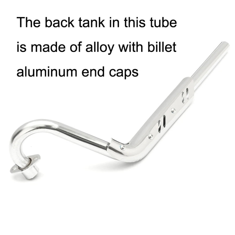 Off-Road Motorcycle Aluminum Alloy Exhaust Pipe Muffler by buy2fix