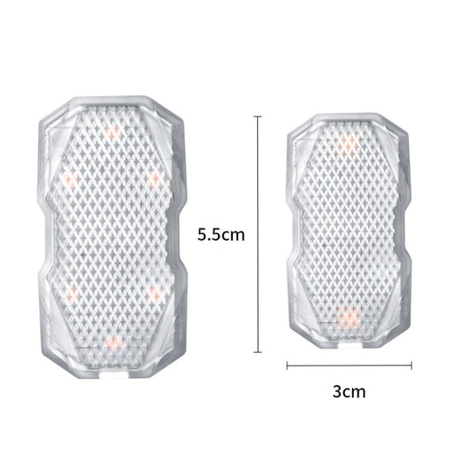 Car Colorful Voice-activated Reading Touch Atmosphere Light, Style: Touch Type (White) - Atmosphere lights by buy2fix | Online Shopping UK | buy2fix