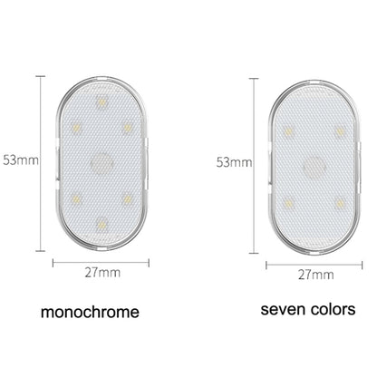 Car Lighting Reading Light LED Touch Sensing Ambient Light, Style:, Color: Blue - Atmosphere lights by buy2fix | Online Shopping UK | buy2fix
