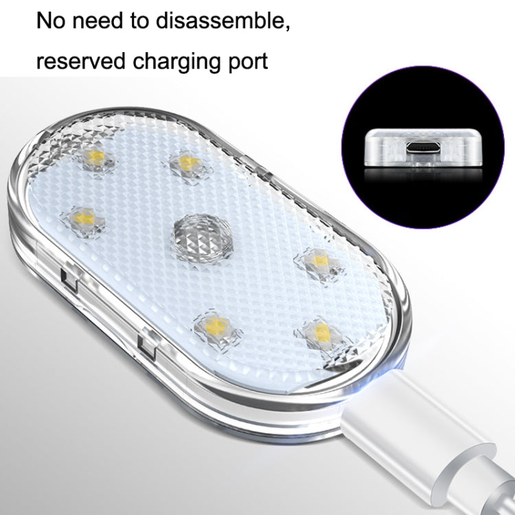 Car Lighting Reading Light LED Touch Sensing Ambient Light, Style:, Color: Colorful - Atmosphere lights by buy2fix | Online Shopping UK | buy2fix